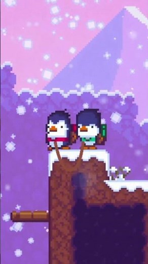 ICE CLIMBERS si fueran PINGÜINOS 🐧 | Bread and Fred #short
