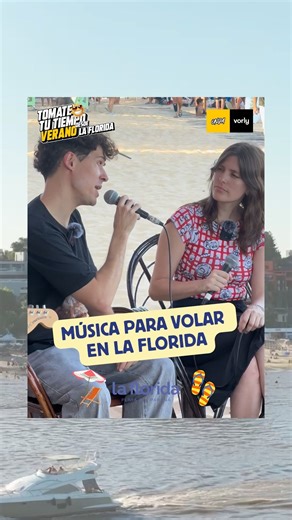 TOMATE TU TIEMPO | Canal de streaming | MÚSICA PARA VOLAR EN LA FLORIDA 🎸🎶⛱️ El plan perfecto para un hermoso atardecer. ⚡️La banda rosarina integrada por José Matteucci en... | Instagram