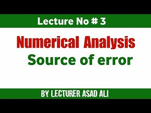 Round off Error in Numerical Method | lecturer asad ali