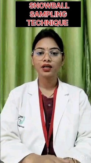 WHAT IS SNOWBALL SAMPLING TECHNIQUE || RESEARCH TOOLS || HOSPITAL 🏥 PILOT STUDY || RESEARCH DESIGN