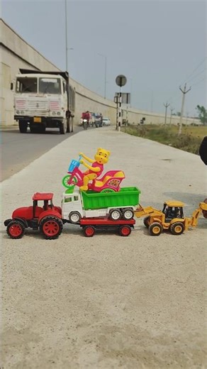 Remote Control Jcb And Dumper Truck Unboxing And Testing Short Video ||