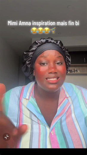 Mimi Amna : Inspiration Whitney Houston mais fin bi 😂🤸‍♀️