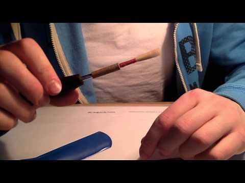 Oboenrohre bauen - Rohrbau Oboe - Oboenrohrbau #5 Feinabstimmung