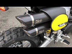 FANTIC - Ligne d'échappement Compétition CABALLERO 500 - Carbone Arrow