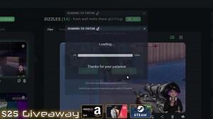 147K views · 2.2K reactions | A free $25 Amazon, Steam, and VALORANT gift card giveaway here for 5 winners, every week! Enter now by creating a free account on Sizzle.gg, where you can get free highlights of your gameplay, Twitch, and YouTube streams! Create an account today and enter the giveaway!  | Sizzle.gg | Facebook