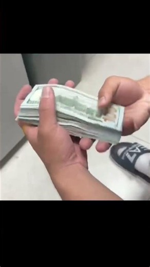 $10,000 Cash Counting Challenge 💵 Can You Watch Without Counting? 😳#money #cash