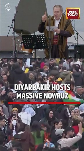 Thousands Celebrate Nowruz In Diyarbakir, Turkey’s Kurdish Region Marks New Year Festival