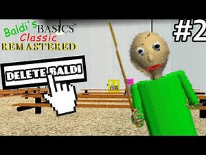 USING CHEATS TO WIN AT BALDI'S BASICS (Baldi's BASICS Classic REMASTERED #2)