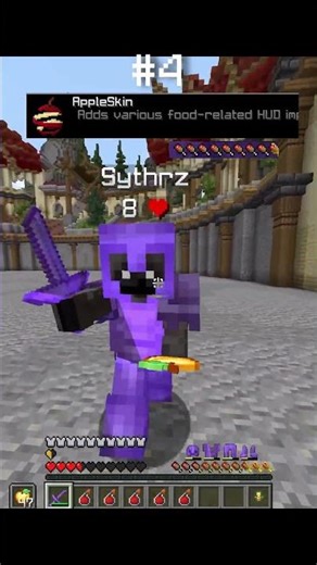 Top 5 Best Mods for PvP #minecraft #shorts