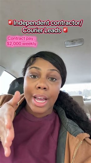 independent contractor courier lead #shorts