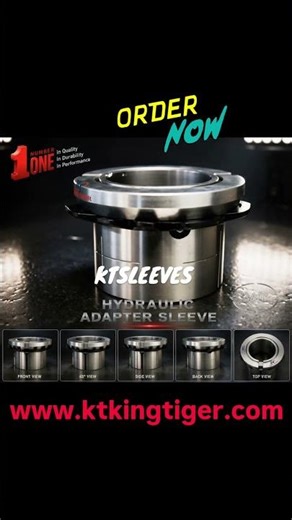 Stop bearing failures 🔧 Upgrade to KT Adapter Sleeves for longer machine life and zero downtime.