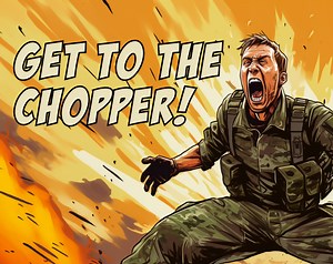 Get To The Chopper! by eok games