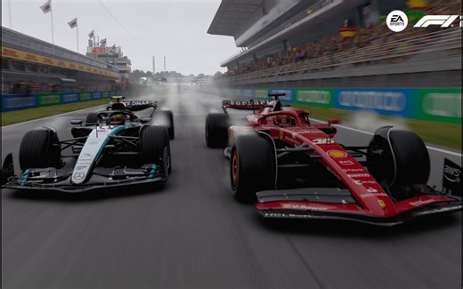 F1 24 谁说全雨胎没用！！