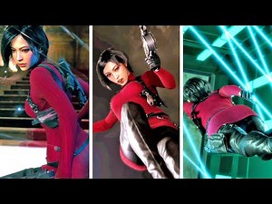 Separate Ways - All Ada Wong Martial Arts & Skills Moments - Resident Evil 4 Remake DLC