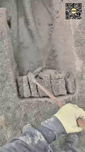 Cutting Soil with High-Pressure Water for Clean Lawn Trenching #9forge