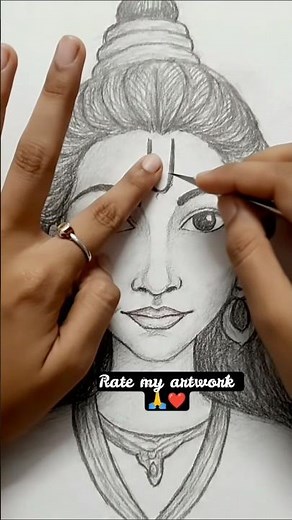 shree Krishna drawing #highsandlows #art #shorts