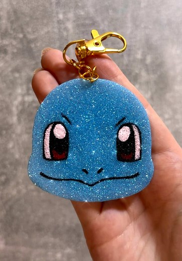 Squirtle Keychain DIY: Easy Squirtle Pokémon Keyring