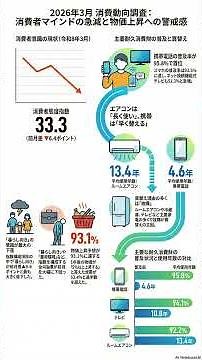 消費動向調査（2026(令和8)年3月） #shorts