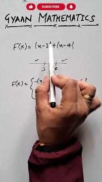 How To Open Modulus Function #modulus #modulusfunction