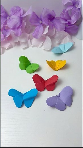DIY Paper 3D Butterfly 🦋 Easy & Cute Craft Idea 🦋🥰You’ll Want to Make Them All!