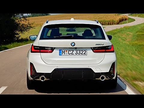 2023 BMW 320d Touring M Sport (Facelift) | Driving, Trunk, Exterior, Interior & Digital Cockpit