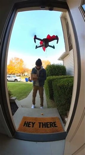Candy Drone Surprise: Sweet Delivery!
