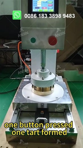 Fully Automatic Pie Crust Maker Tabletop Egg tart Maker Pie Base Forming Machine