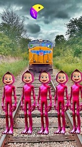 383K views · 1.6K reactions | 5 aliens Cartoon head dance train chase save funny vfx video #reels #fyp #funny | BrainBusy | Facebook
