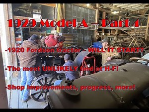 1929 Model A Doodlebug Part 4 - Rounding the corner to FORWARD PROGRESS