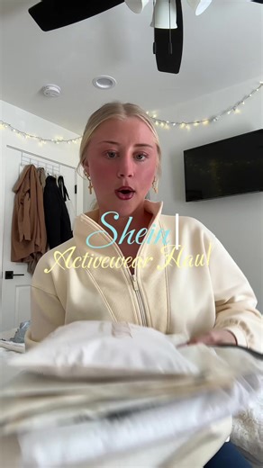 Chic Activewear Haul from SHEIN: Cute Tops and Leggings