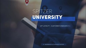 Spitzer University - Loyalty VIP Customer Onboarding