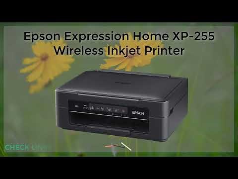 Epson Expression Home XP 255 Wireless Inkjet Printer [Review]