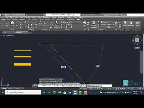 Polyline and Polyline Width in AutoCAD | How to Change Polyline Width