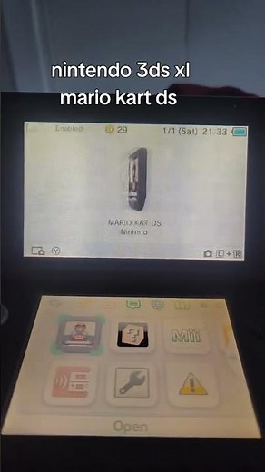 mario kart ds 2005 nintendo 3ds xl game