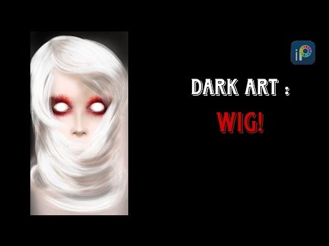 WIG! : Dark Art Speed Drawing Ibis Paint X • Reference From Pinterest