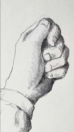 The Left Hand #arttutorial #drawing #hand
