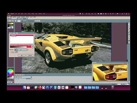 Colour reduction for pixel art using Aseprite