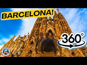 Meditative 360° VR Video Tour of Sagrada Familia Barcelona