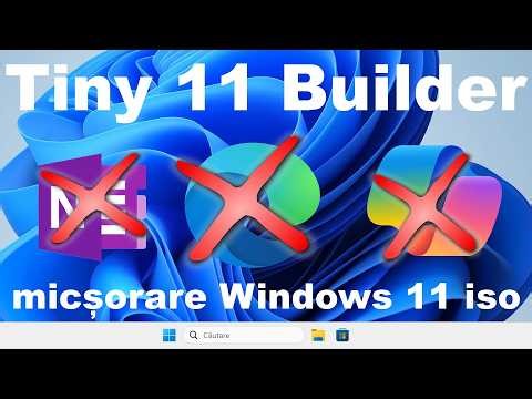 Tiny 11 Builder makes Windows 11 smaller, faster and bloatware-free