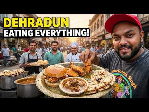 Dehradun Best Food Tour | Burger , Fish , Naan , Chicken , Mutton | Eating Must Try Food in Dehradun
