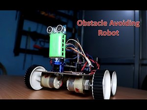 How to make a simple Obstacle avoiding robot by node MCU | 2022