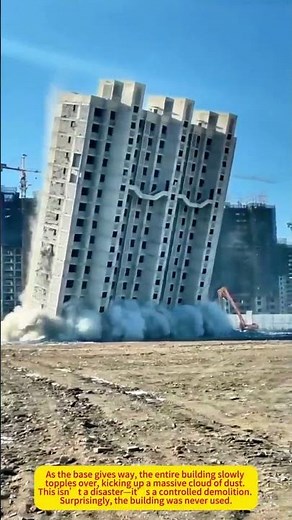 Why Did This Tower Collapse? The Truth Behind the Dust!