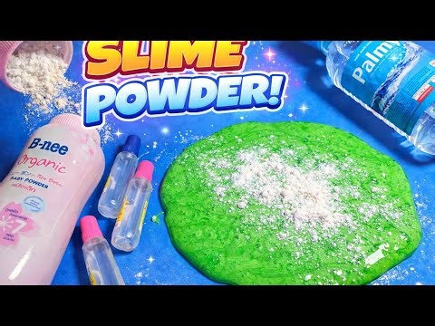 How to make slime at home with powder