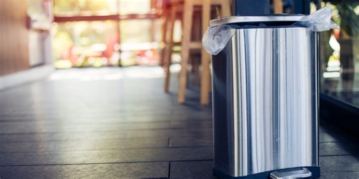 8 ways to make your kitchen bin less smelly