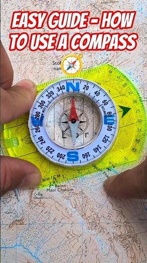 How to Use a Compass for Hiking (easy to follow guide)