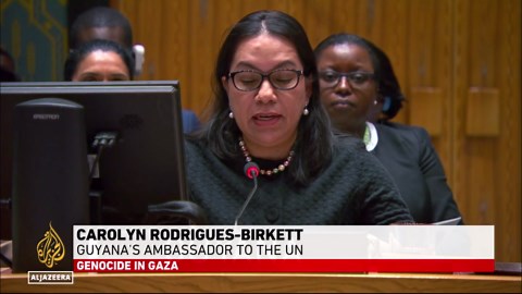 UN security council vote: US vetoes draft resolution on Gaza ceasefire