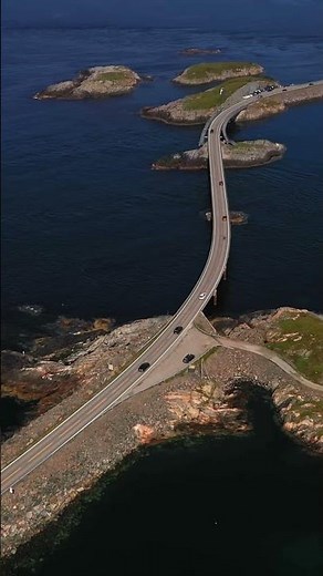 🌊🇳🇴 Atlantic Ocean Road, Norway – Drive the Ultimate Scenic Route! 🏍️🛣️