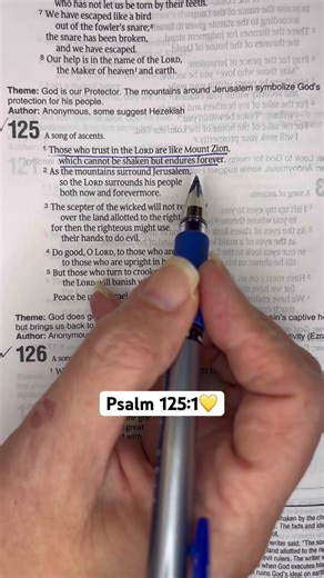 Unshakable Trust in God | Psalm 125:1 (NIV)