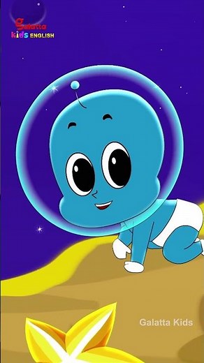 The Moon Song - Alien version | English Nursery Rhymes for Children | Galatta Kids | Kids Song