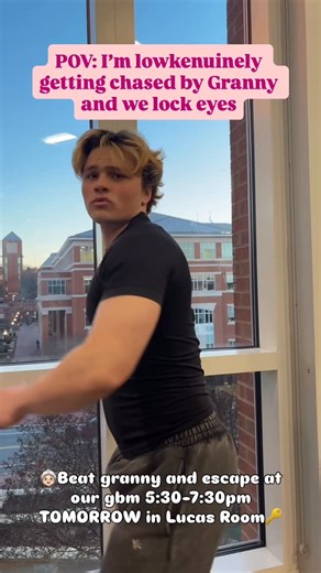 VSA @ UNC Charlotte on Instagram: "DON’T get caught at our Granny gbm TOMORROW 🧟‍♀️🏃🏻‍♀️ 🫵 Join us in Lucas Room 5:30-7:30pm!! #uncc #unccharlotte #clt #granny #vsa #unccvsa"